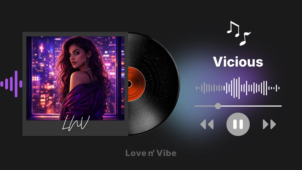 LNV - Vicious (Official Audio) | R&B, Synthwave, Electronic