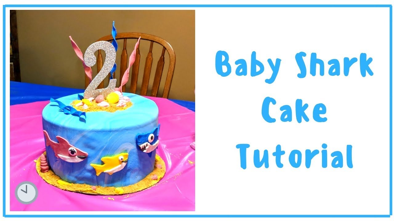 Baby Shark Cake Tutorial - Stuff Moms Have Time For