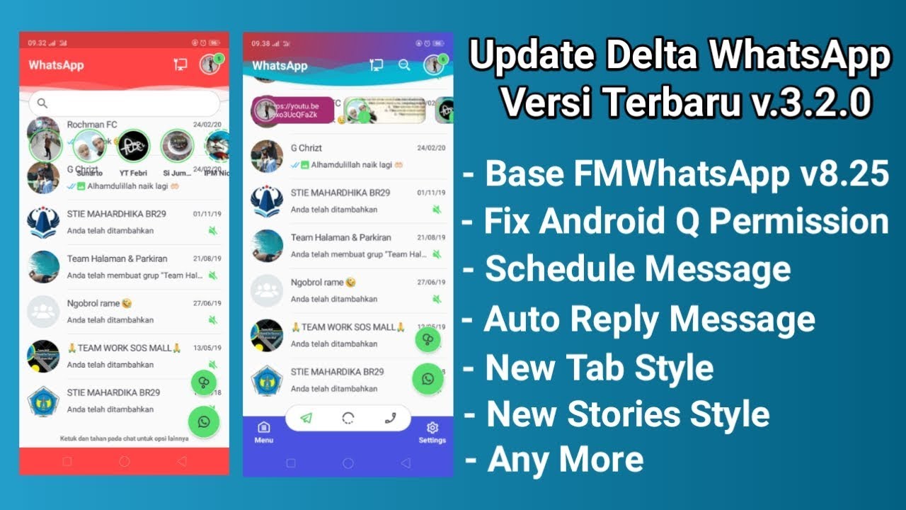 Versi Terbaru Delta WhatsApp Mod 2020