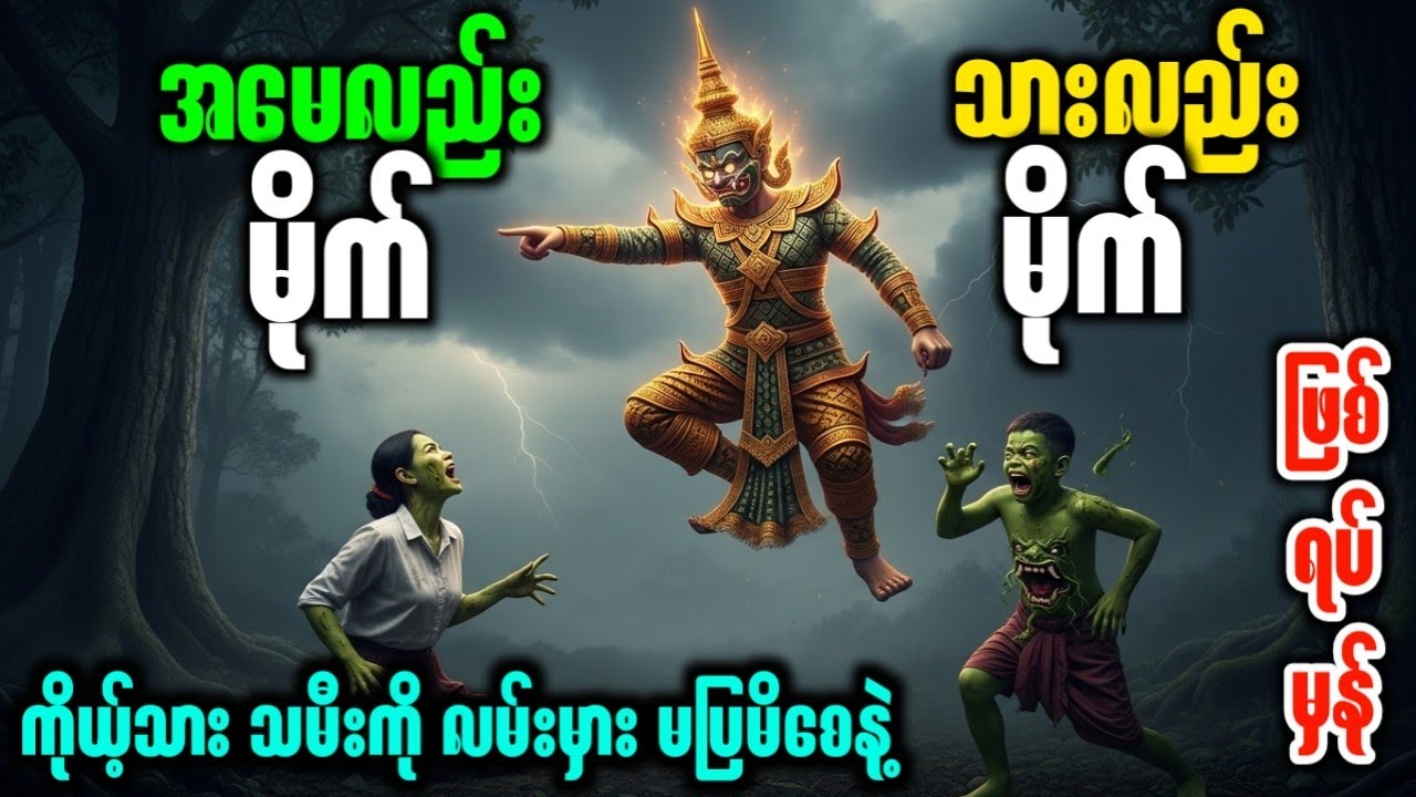 အတ္တကြီးတဲ့သားနဲ့ ငွေမက်တဲ့အမေတို့ရဲ့ ရင်နာစရာ ဇာတ်သိမ်း | Myanmar Fairy Tales