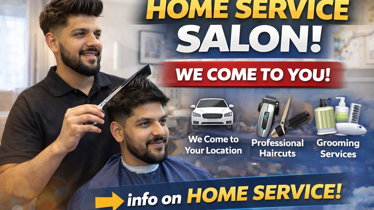 How Home Service Salon Works in Dubai? 🇦🇪