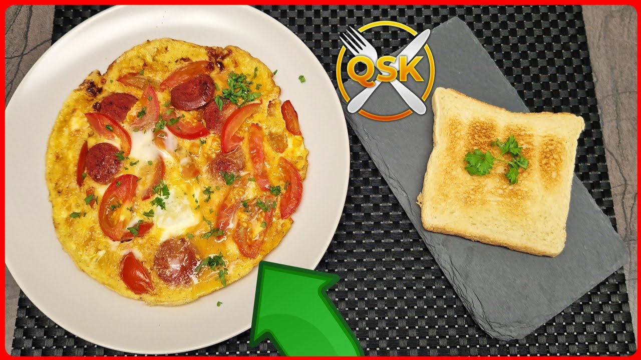Sucuk-Pfanne mit Ei und Tomate Herzhaftes Genusserlebnis: