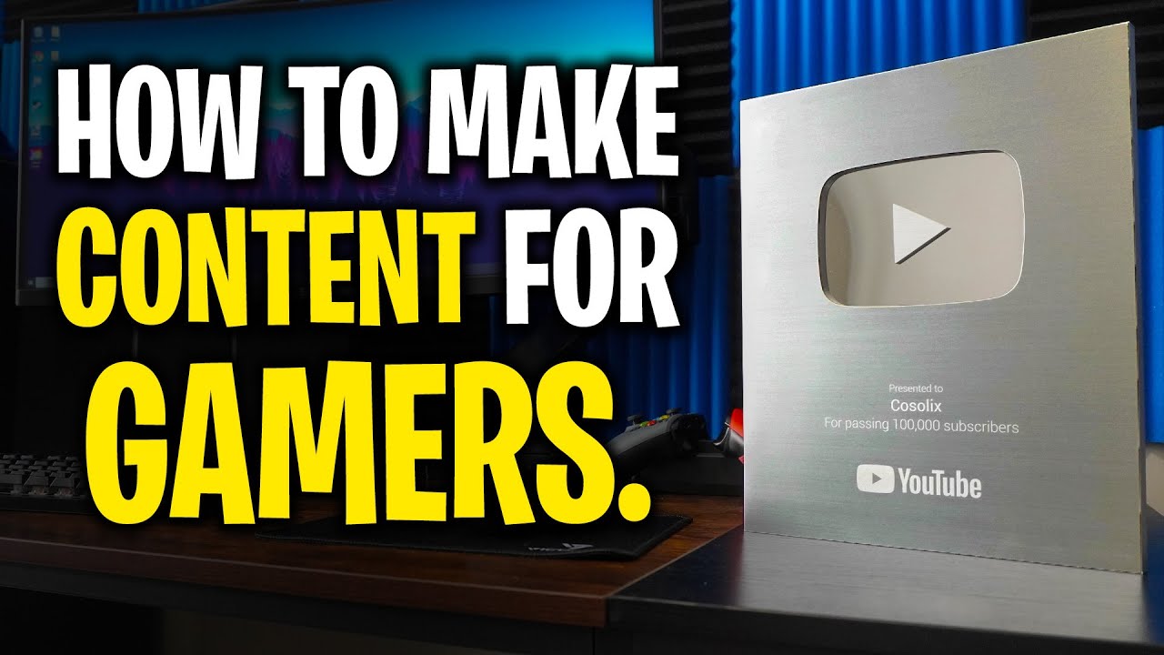 How To Start a Gaming Youtube Channel In 2024