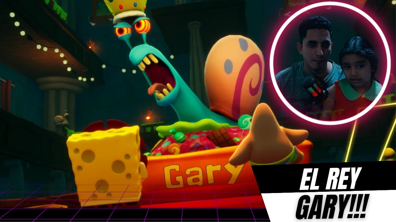 ¡EL REY GARY SE VOLVIÓ UN GIGANTE! 🐌👿 Lo encontramos y debemos de REGRESARLO a FONDO DE BIKINI