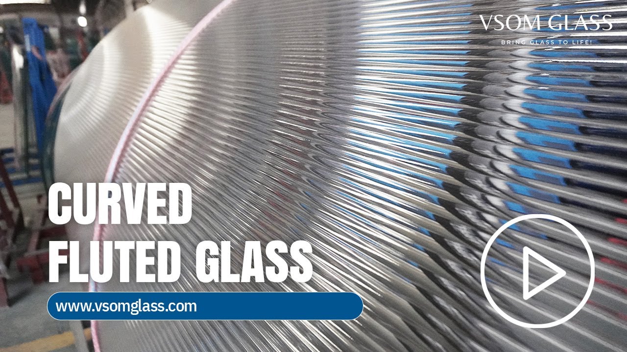 VSOM GLASS | Curved Fluted Glass: A Unique Texture for Your Interior Design