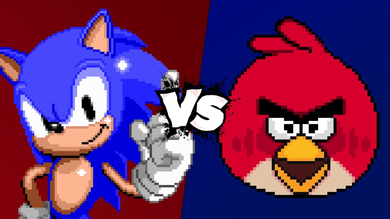 MUGEN Battle - Sonic the Hedgehog vs Red Bird