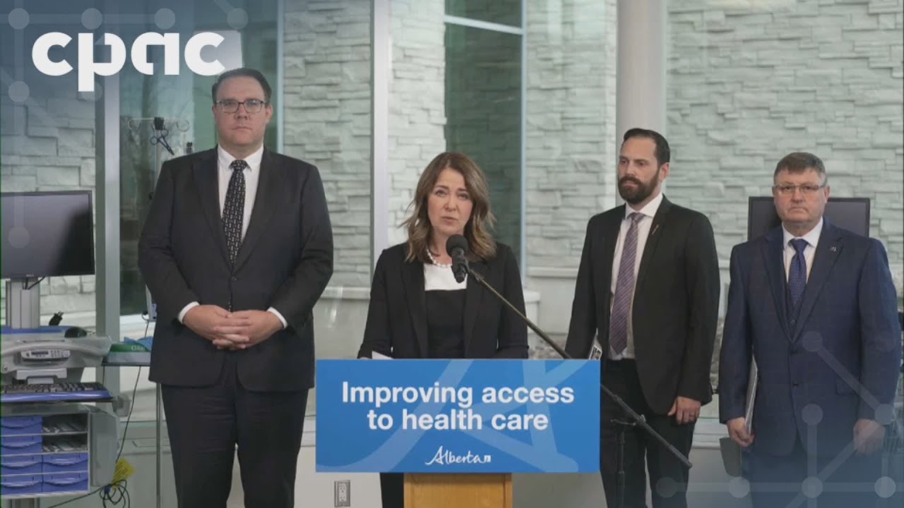 Alberta Premier Danielle Smith announces launch of provincial acute care plan – November 14, 2025