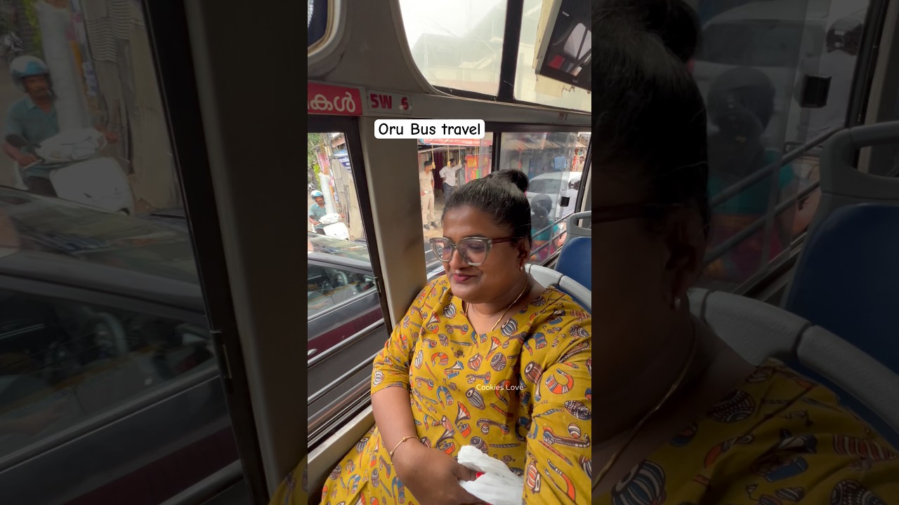 #minivlog Oru Bus travel #tamilshorts #tamilvlog #attukalamma #bahrain #mylife  #trivandrum #busstop