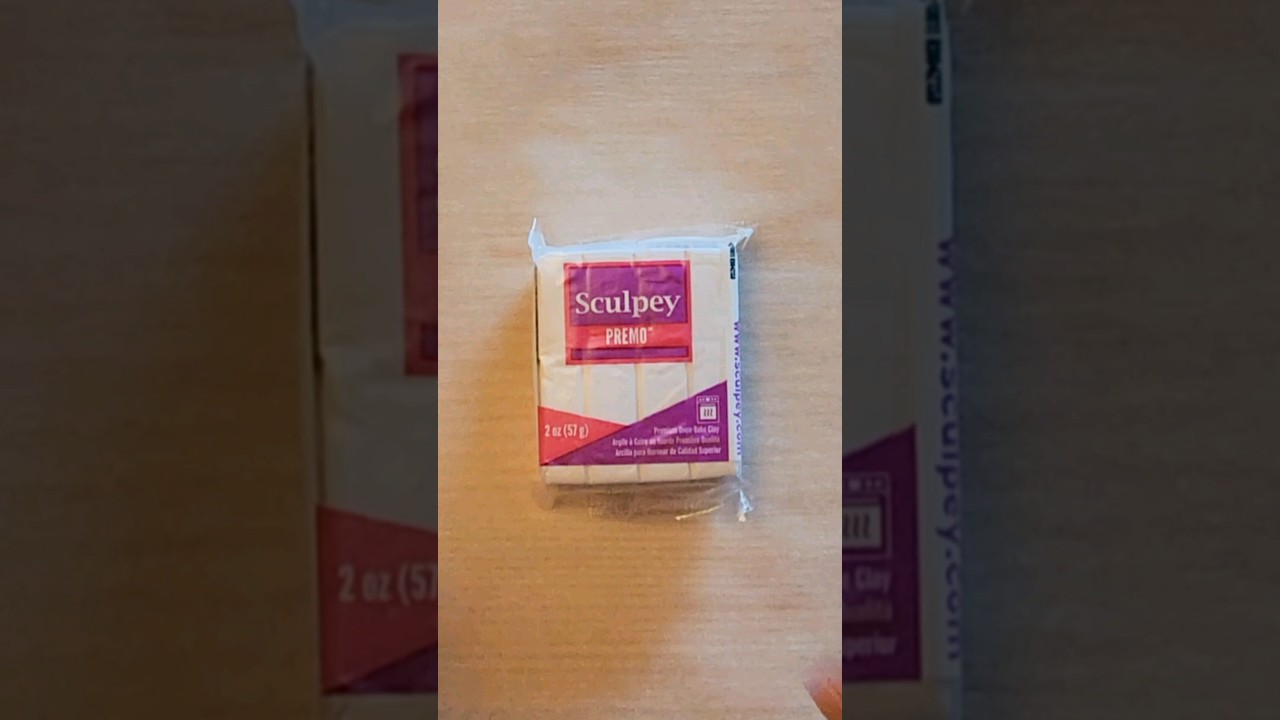 conditioning a new pack ✨️ #polymer #clay #sculpey #premo #artist #sculpeypremo