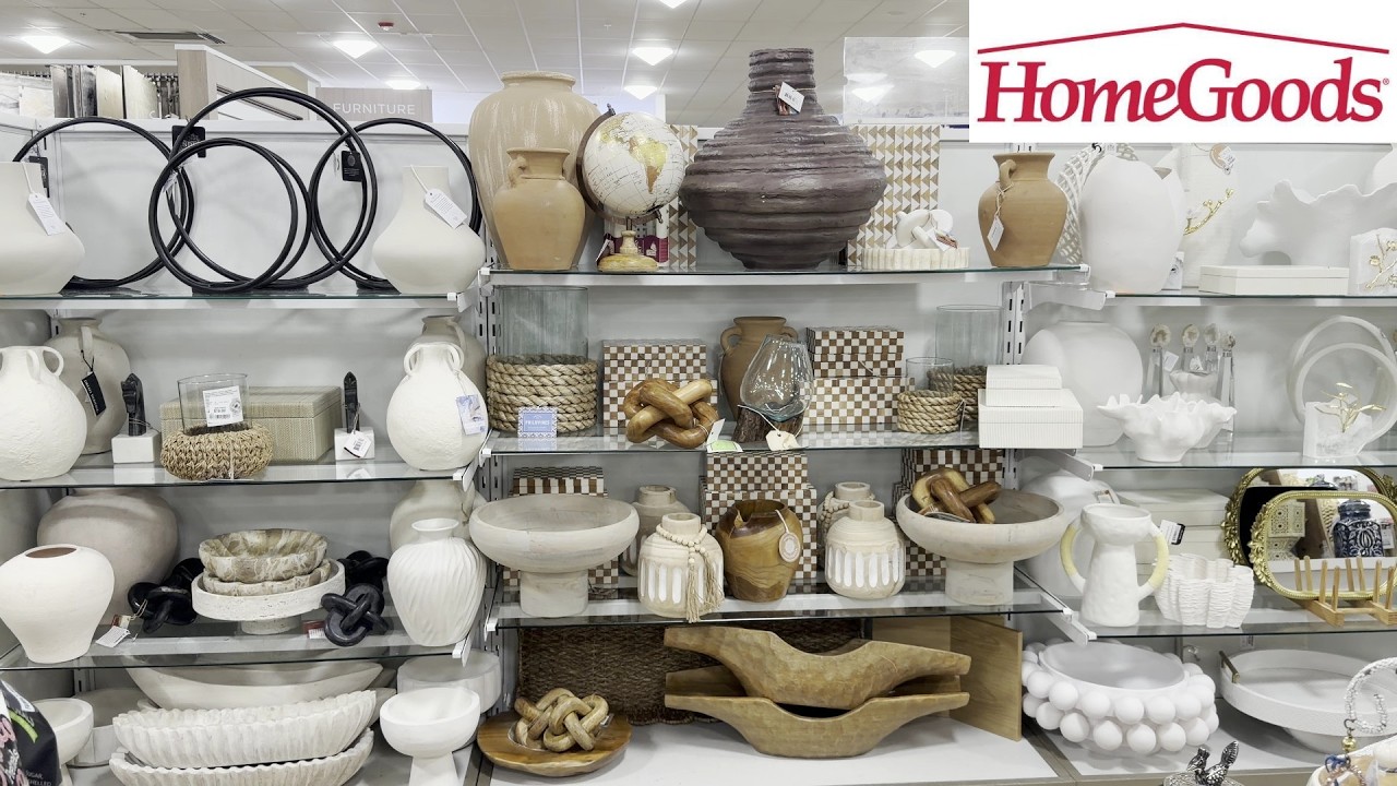 NEW AT HOMEGOODS *HOME DECOR | SHOP WITH ME | Come with me| Store Walkthrough |Shopping