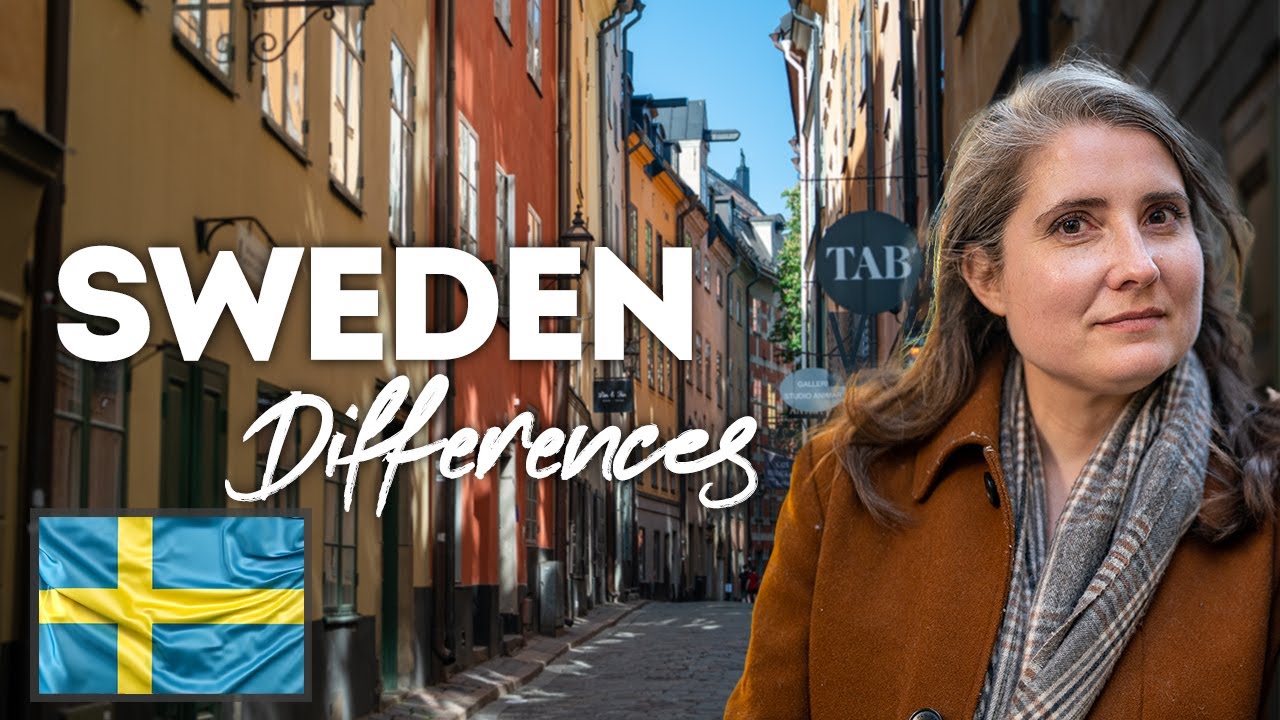 Differences we observed visiting Sweden after living in Denmark
