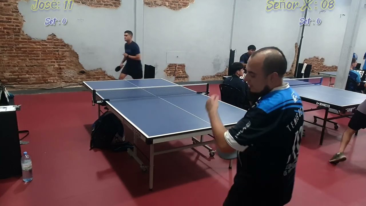 Señor X vs Jose Guillén Ramirez / 2da Cat. TMT en King Pong 