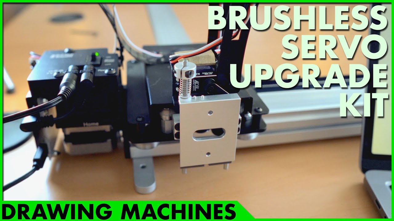 AxiDraw Brushless Servo Upgrade Kit in 90 seconds | Then another 26 minutes of unboxing & review