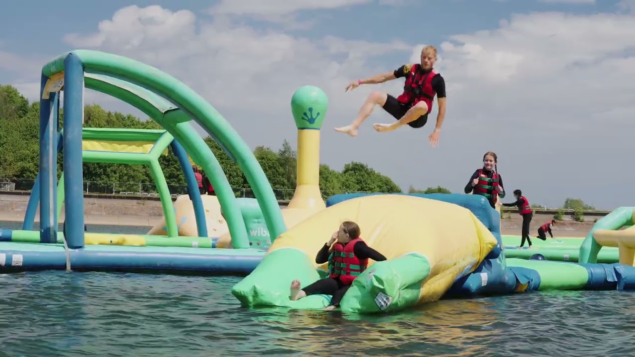 Aqua Park at Bewl Water