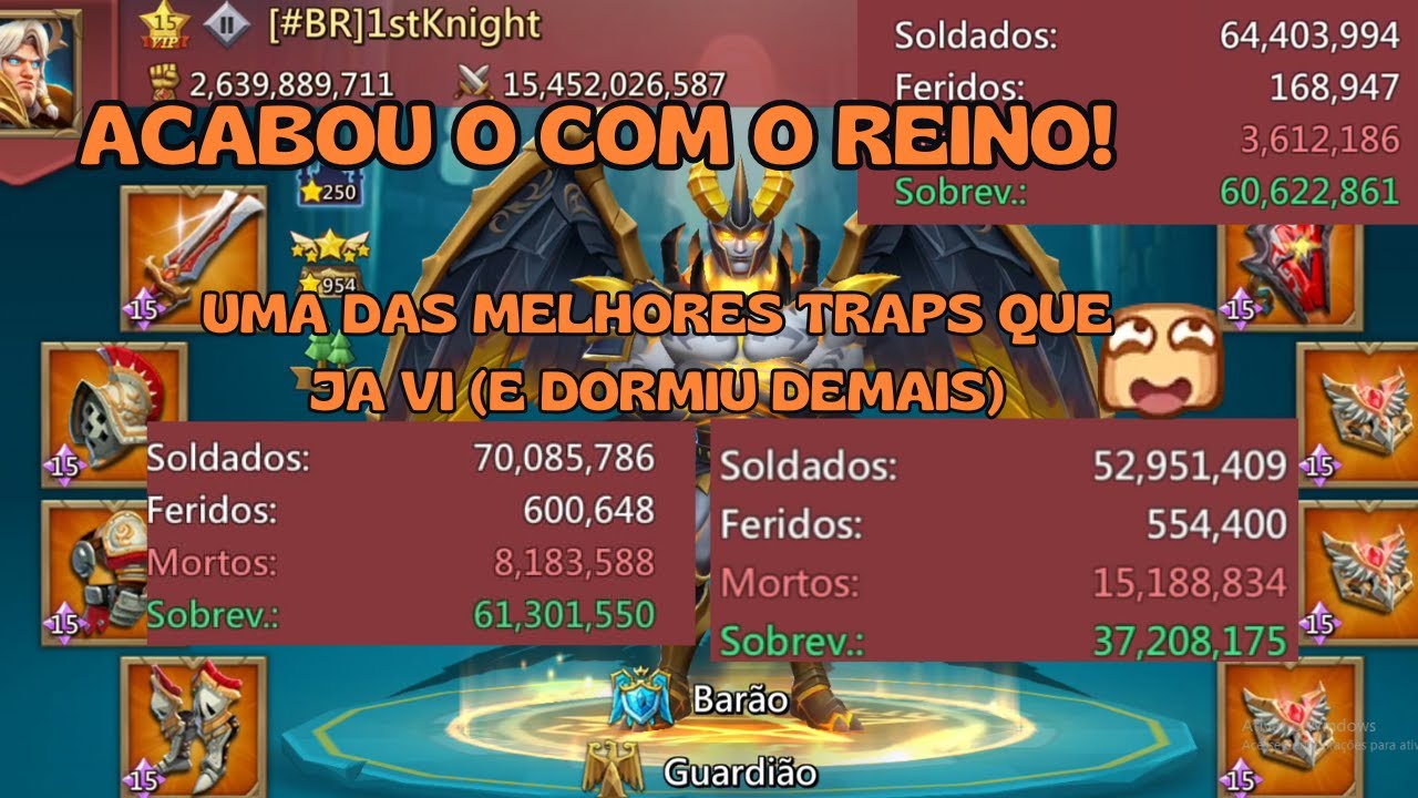 RALLY TRAP INSANA! Lords Mobile