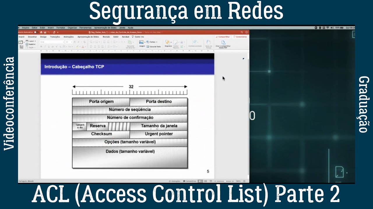 💻 Segurança em Redes - ACL (Access Control List) - Parte 2 - (WEBCONFERÊNCIA)