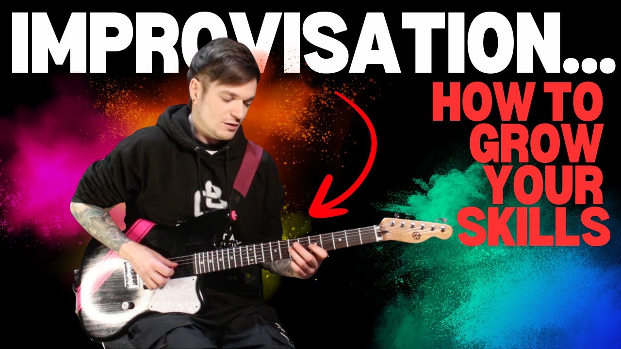 Grow YOUR Improv Skills On Guitar In 5 Minutes! | Easy Beginner & Intermediate Lesson