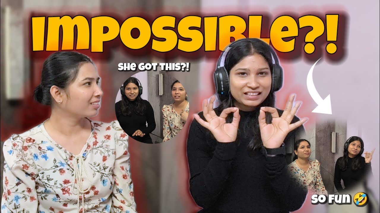 Song guessing challenge | sisters vlog | so much fun!🤣