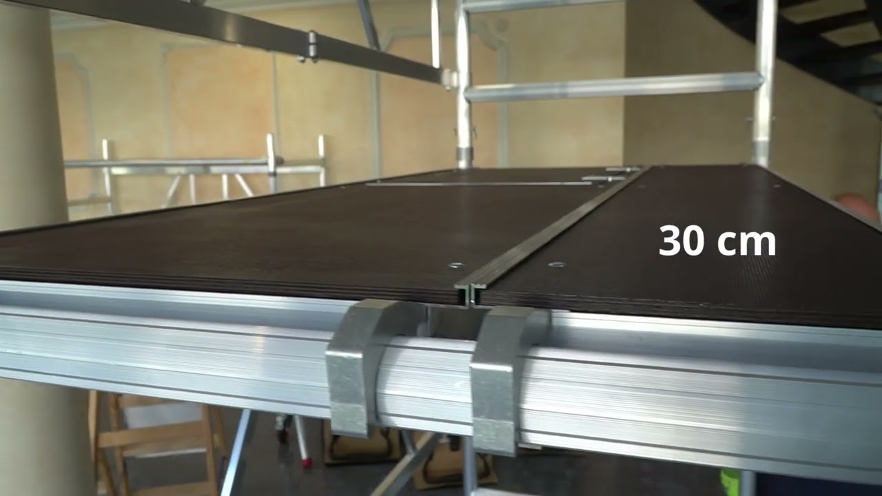 AC STEIGTECHNIK xPress PRO-M Rollgerüst, Klappgerüst für den Innenausbau