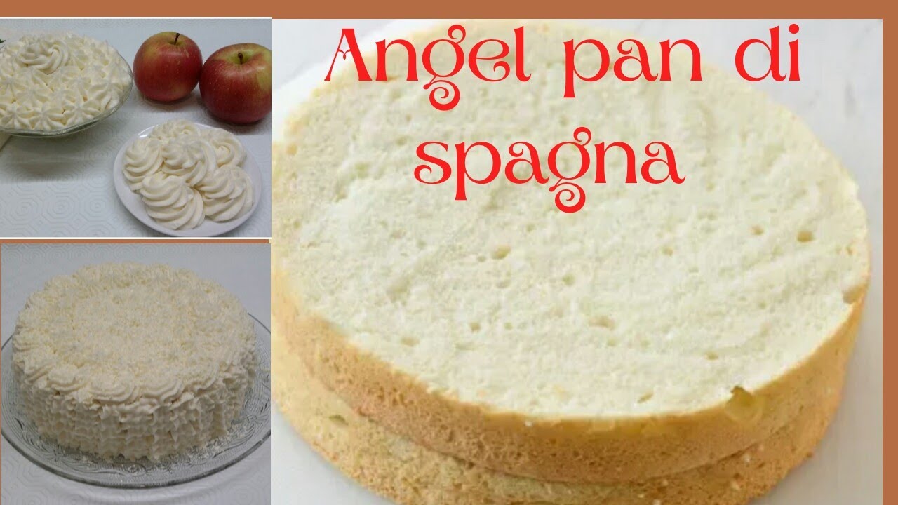 COME ho usato la CREMA di MELE...PAN di SPAGNA degli ANGELI..