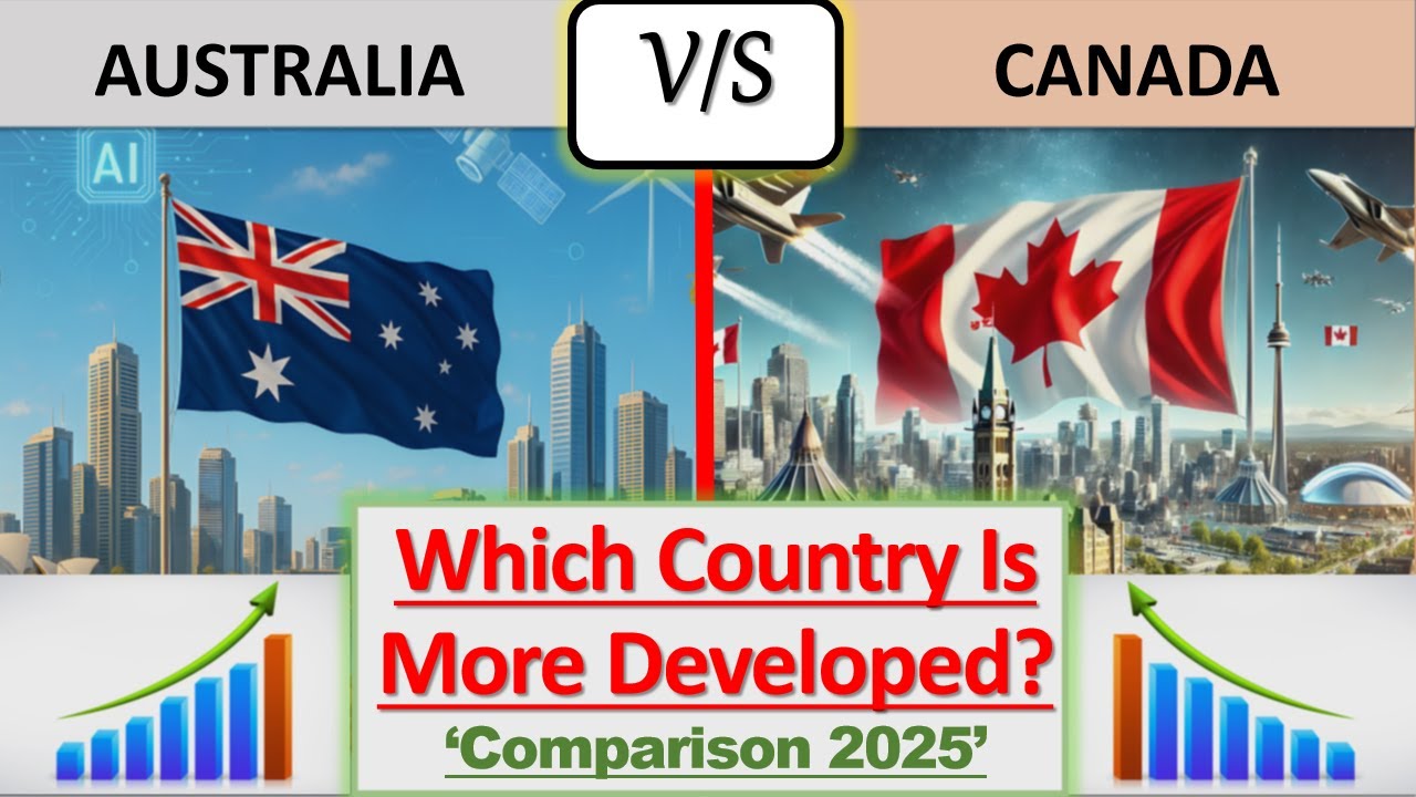Australia vs Canada - Country Comparison 2025 @CountryCassette