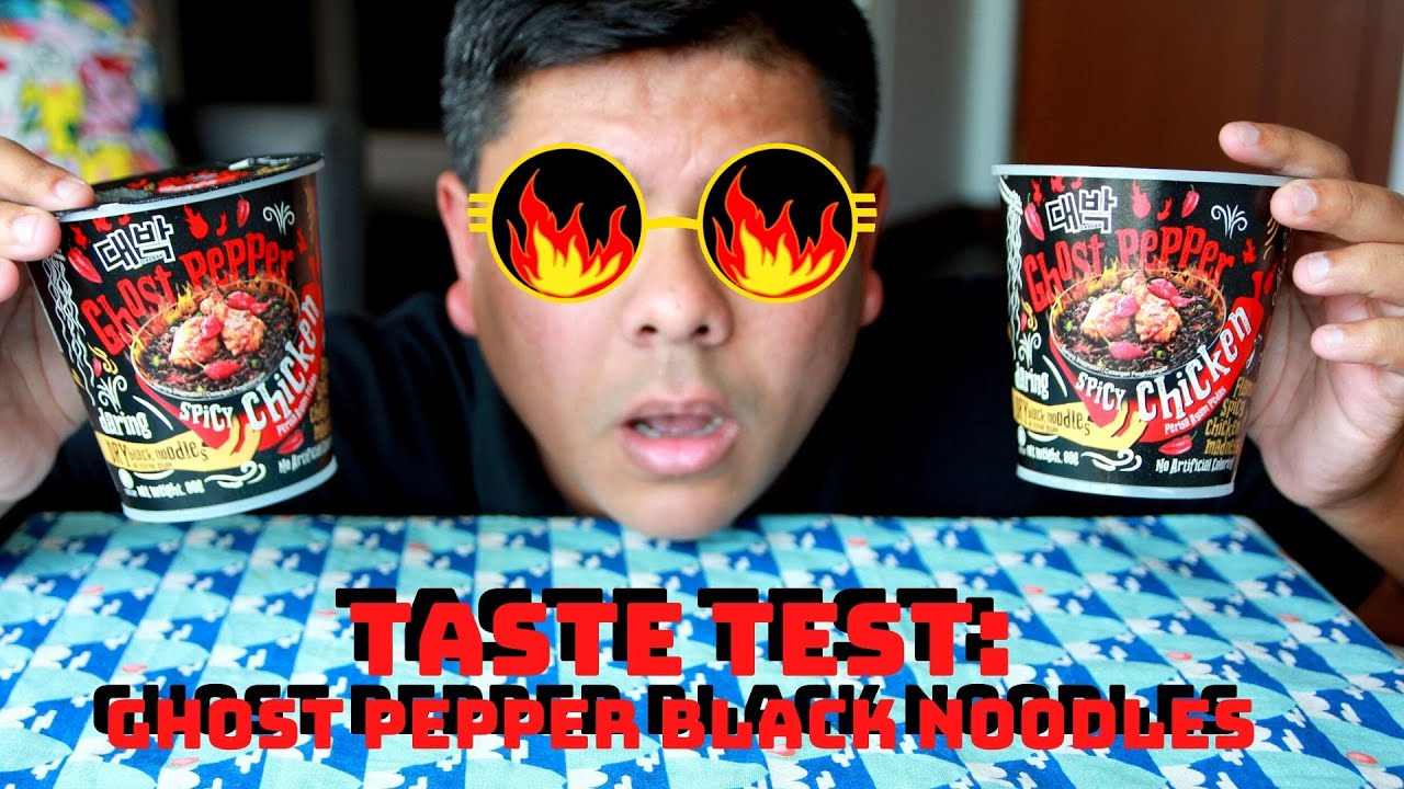 TASTE TEST: Daebak Ghost Pepper Black Noodles