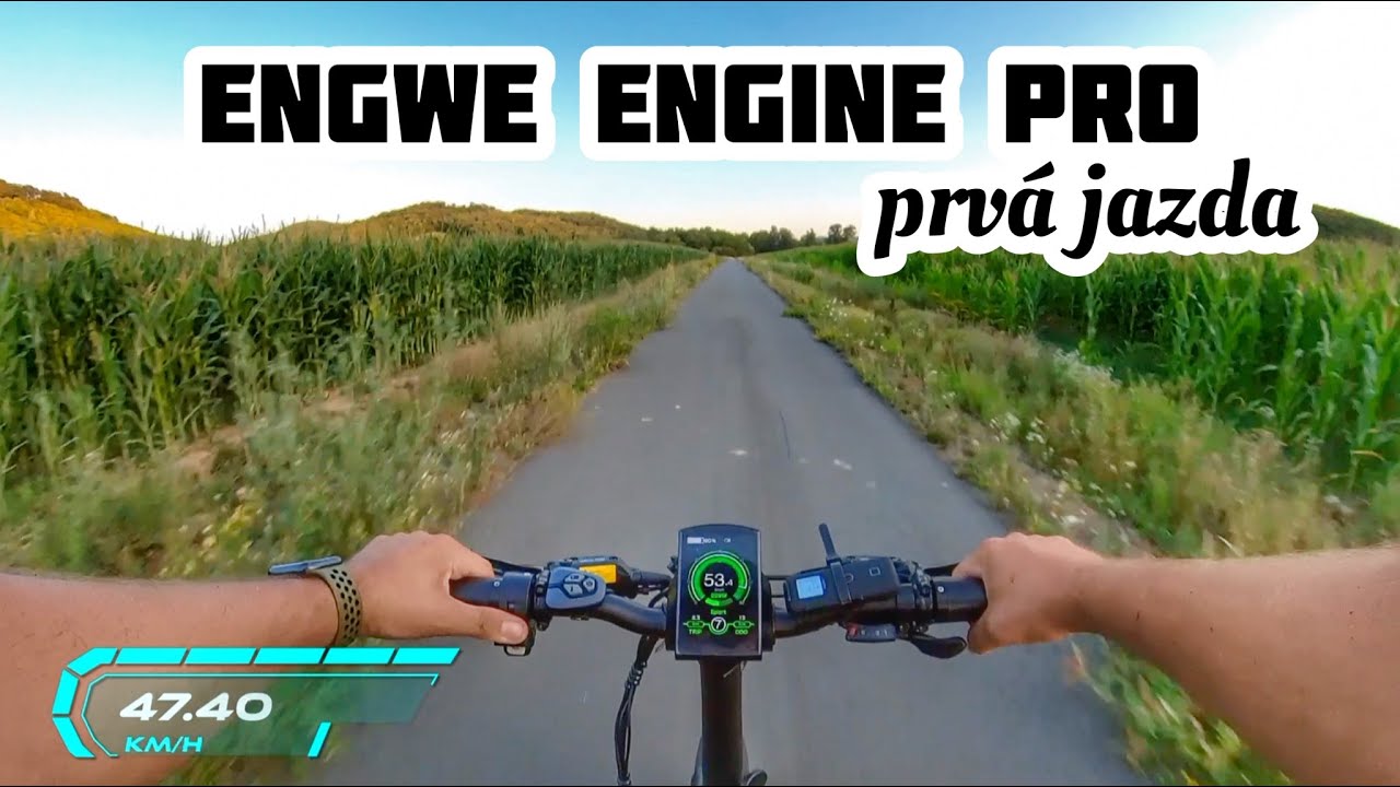Engwe Engine Pro, wow to je drak !!!