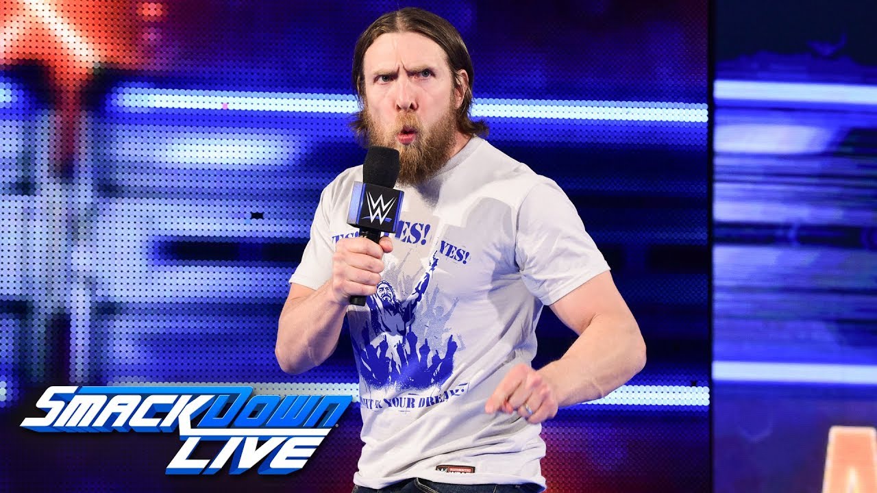Дэниел Брайан бросает вызов Кевину Оуэнсу и Сэми Зейну на WrestleMania: SmackDown LIVE, 27 марта ...