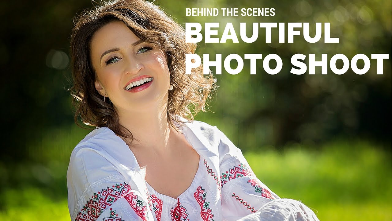 Beautiful Photosession Portrait Photography BTS with Sacramento Photographer Svitlana Vronska