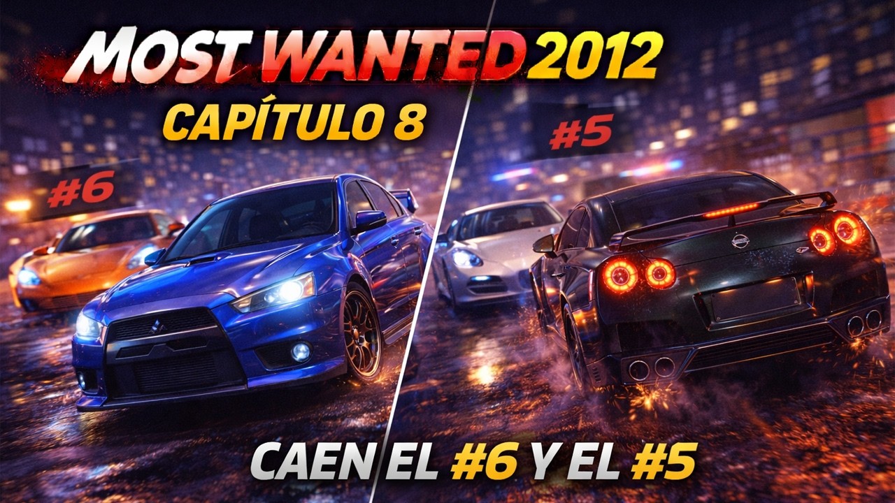 Need for Speed Most Wanted 2012 🚔🔥 | Cap. 8 Carreras Ilegales