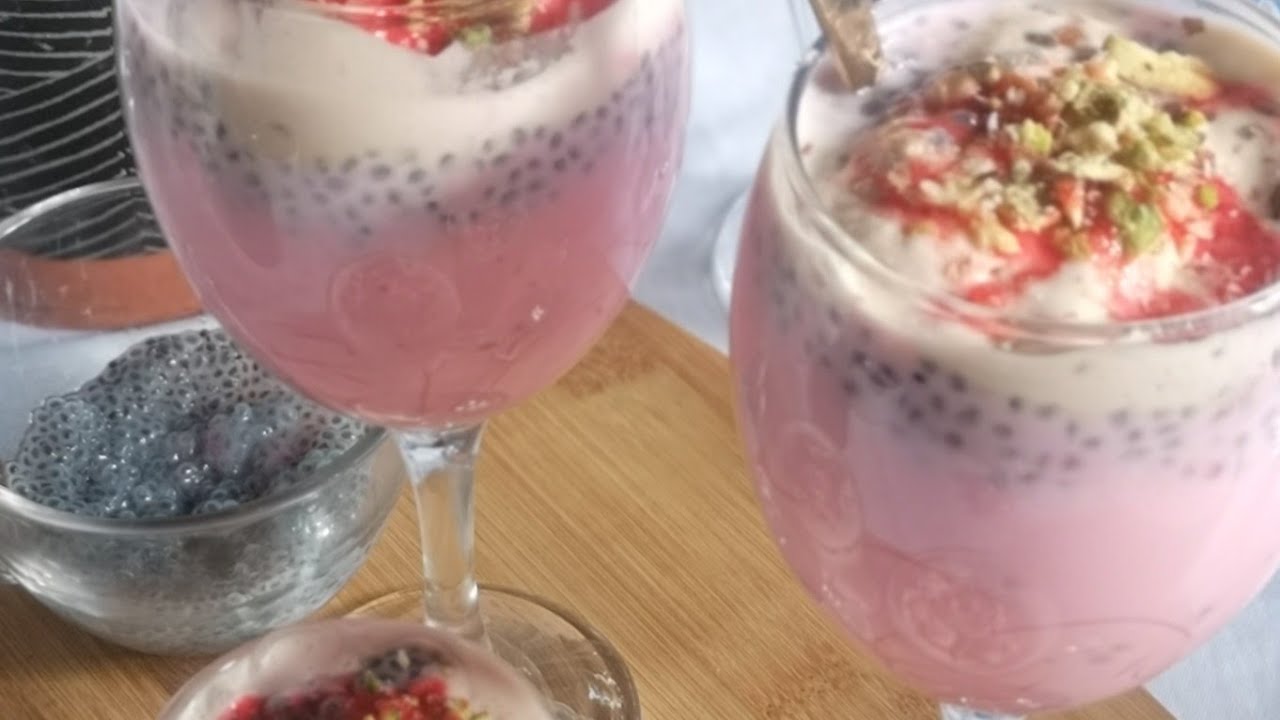 Falooda Recipe | Dessert | Beverage | Kulfi Falooda