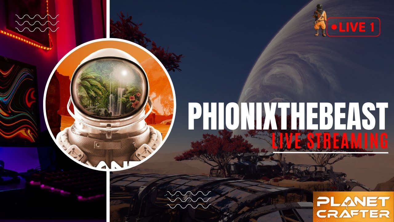 Day-7 The Planet Crafter Don't Miss Out On This Epic Planet Crafter Live Stream