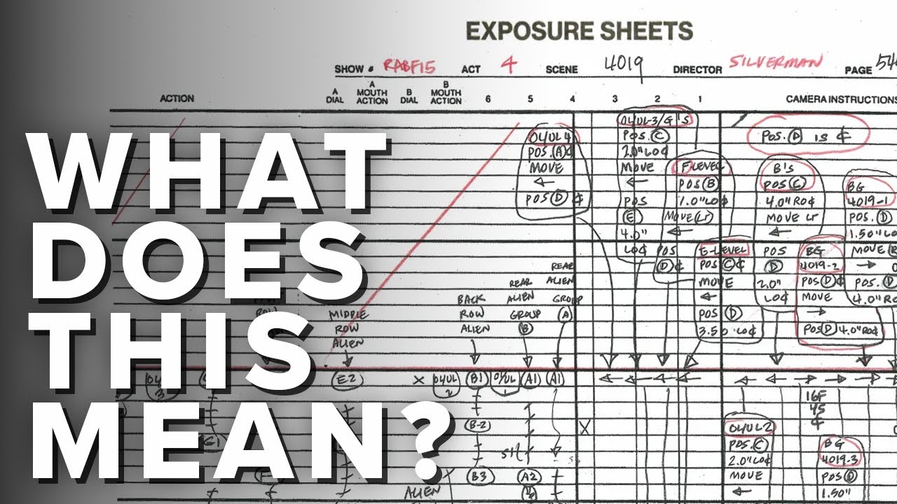 Как использовать X-Sheet | Учебник по анимации