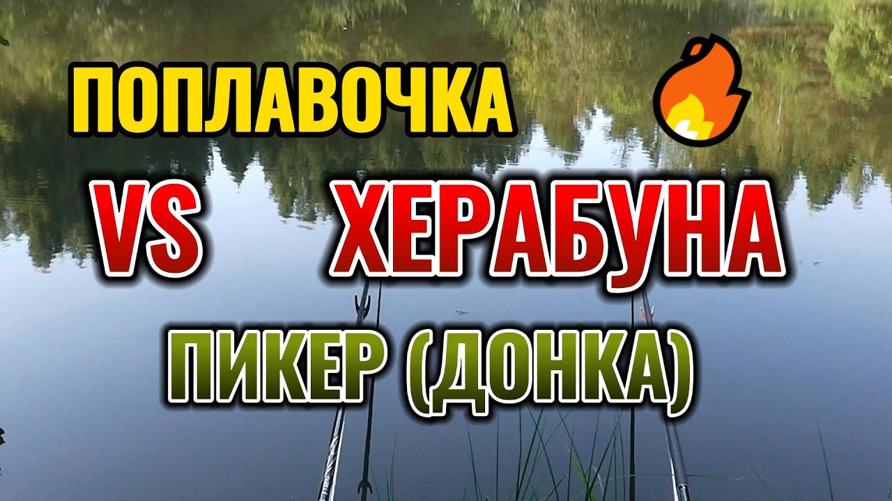 Херабуна VS Поплавочка VS Пикер. Рыболовный - батл. Ловля карася в Сентябре осенью.