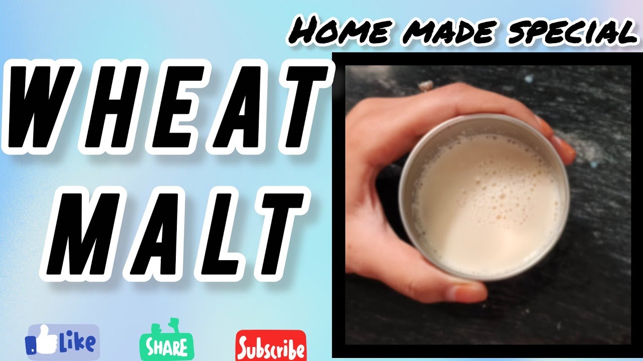 Homemade Healthy wheat  /  வீட்டில் தயாரிக்கப்பட்ட ஆரோக்கியமான கோதுமை மால்ட்