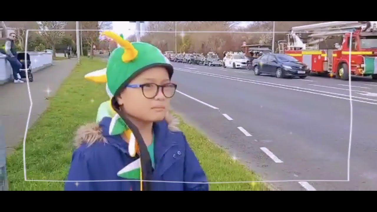 St. Patrick's Day 2022 - motorcade/parade in Leixlip
