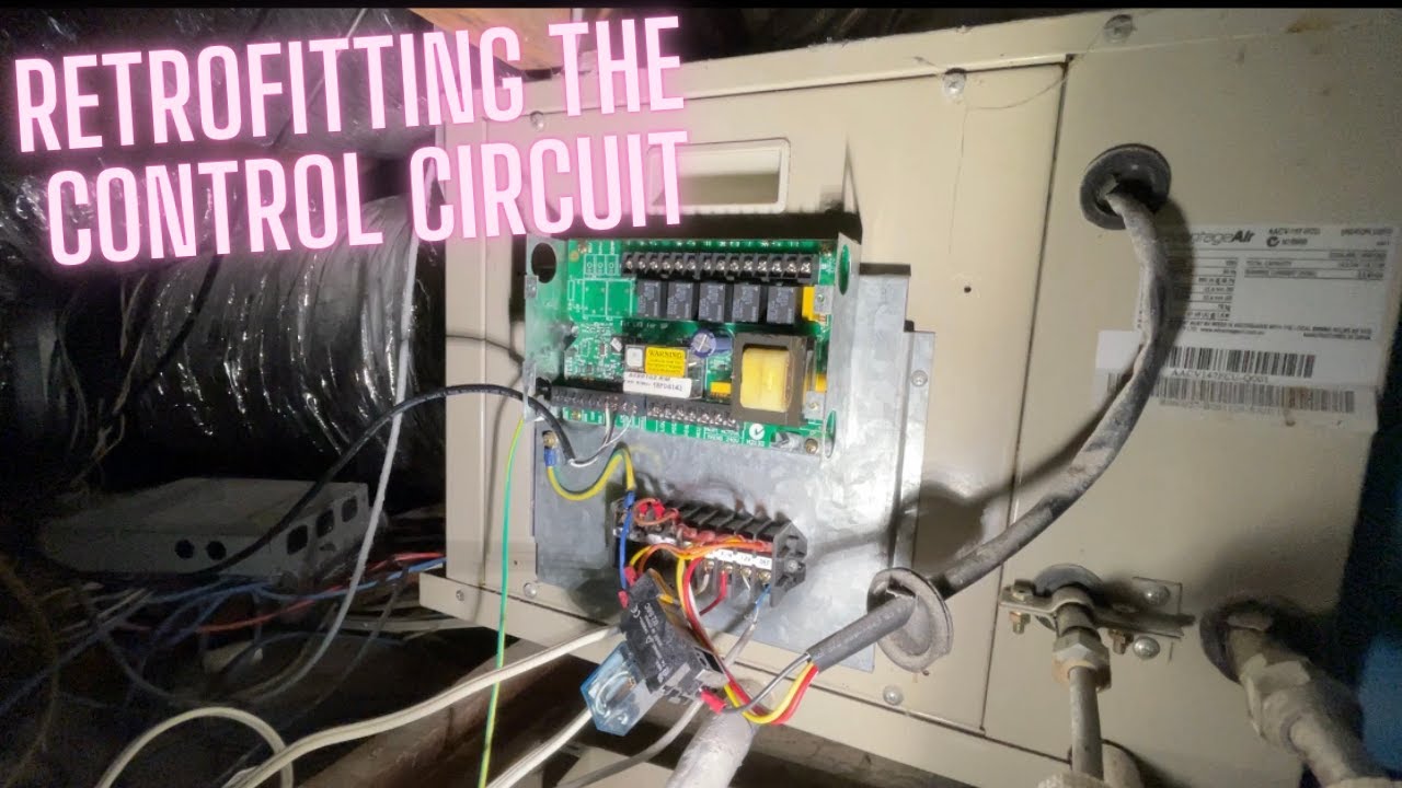 Retrofitting an Air Conditioner because spare parts don't exist..