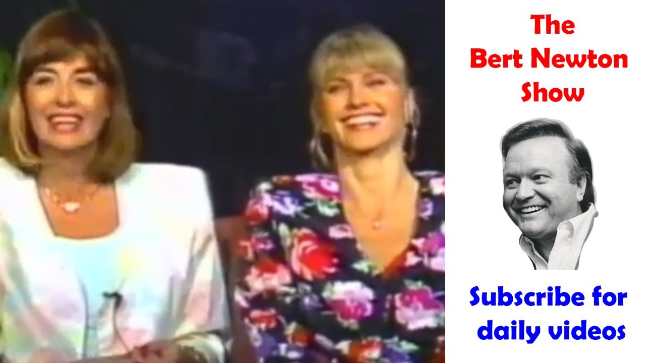 Rare Interview - Pat Carroll and Olivia Newton John with Bert Newton - 1989