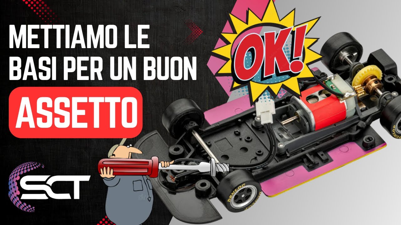Assetto slot car: le 3 regolazioni base che migliorano subito la guida