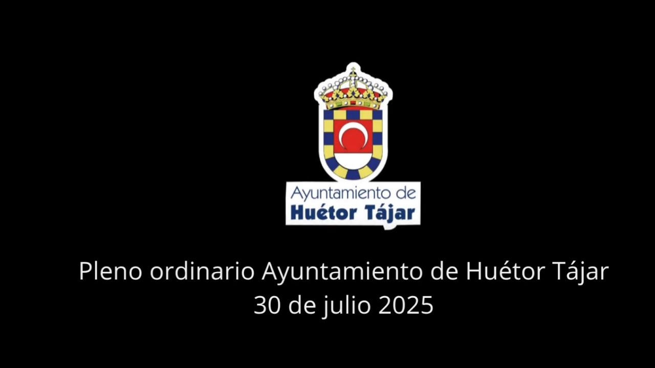 Pleno ordinario 30-07-2025