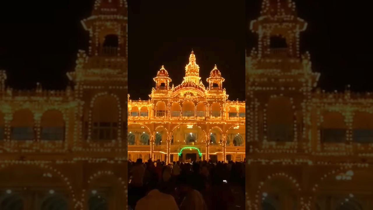 Mysore Palace 🔥🔥🤩 #mysore #mysorepalace #shorts #viralshorts