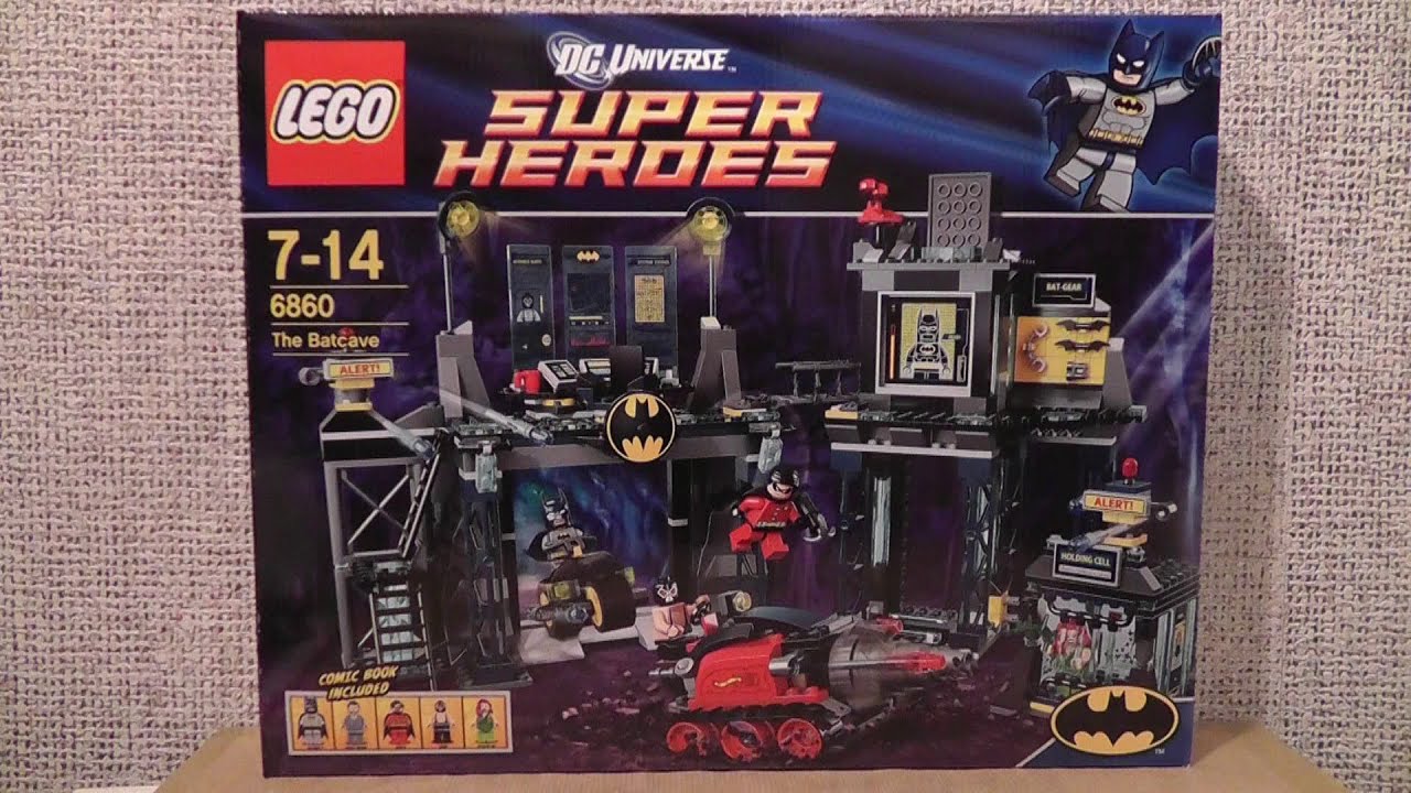 LEGO SUPER HEROES 6860 JASKINIA BATMANA