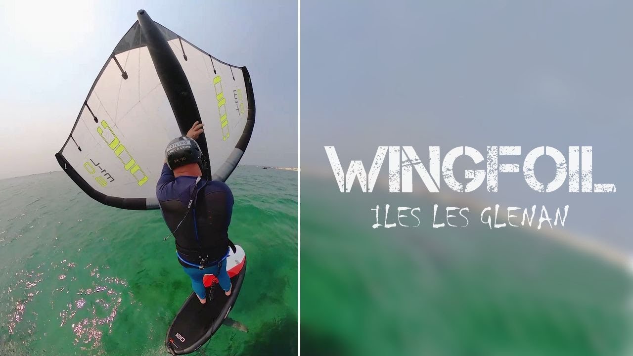 WINGFOIL SUR LES ILES LES GLENAN