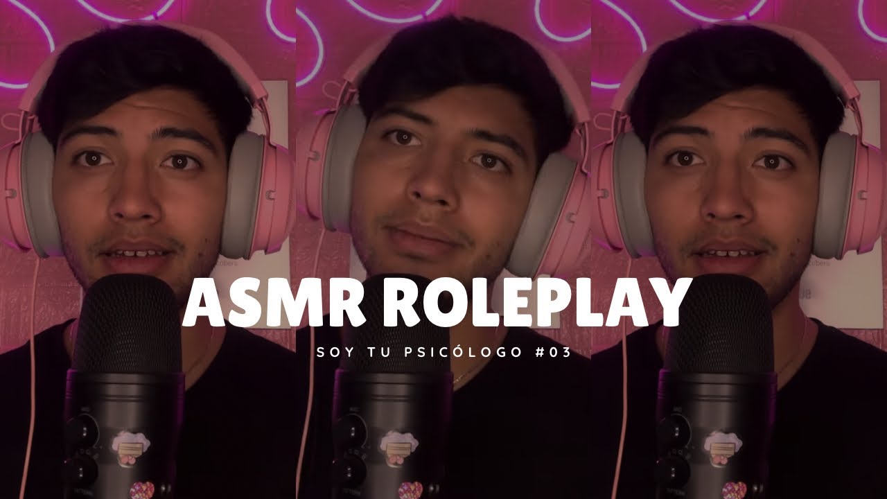 ASMR ROLEPLAY 3 | Soy tu psicólogo 🧠✨| Brandon ASMR 