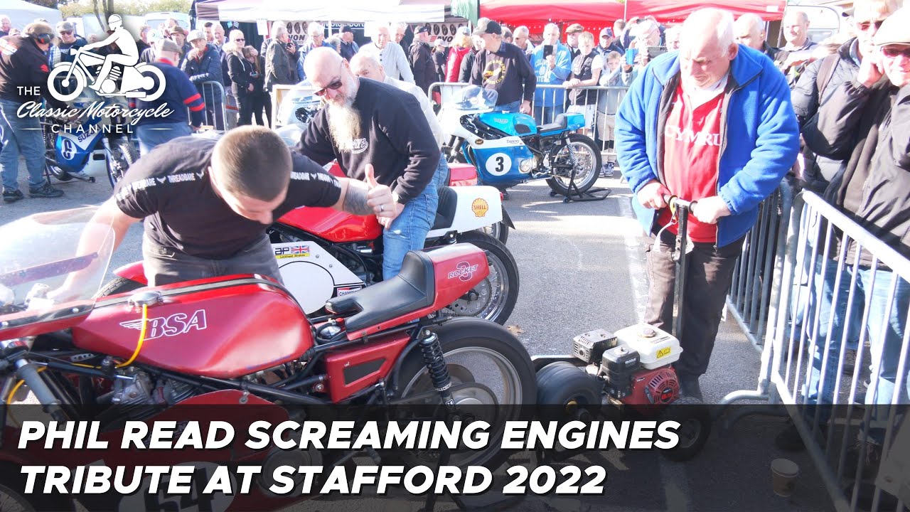 Phil Read Tribute at The Classic Motorcycle Mechanics Show - Stafford, UK 2022
