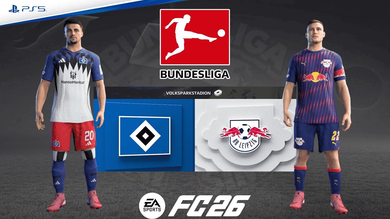 Hamburger v RB Leipzig | Bundesliga 25/26 Matchday 24 | Match Simulation | FC 26 – PS5™ [4K]