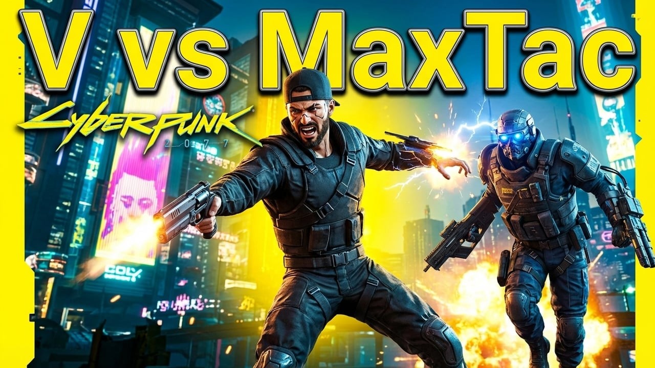 Cyberpunk 2077 - CYBERPSYCHO - Maximum Chaos Mantis Blades + pistols build