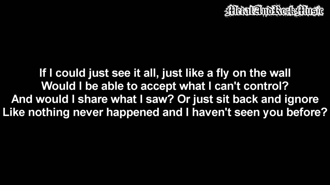 Thousand Foot Krutch - Fly On The Wall | Lyrics on screen | HD