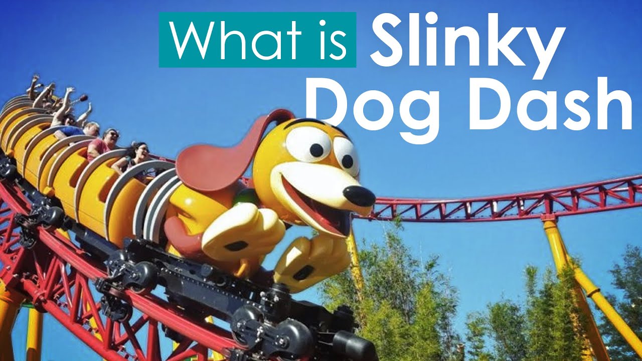 What is: Slinky Dog Dash - Disney's First Double Launch Coaster!