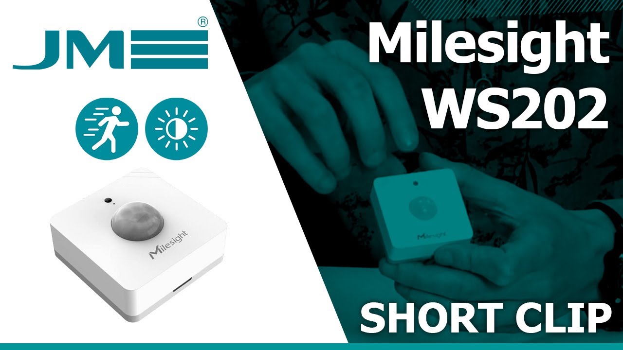 Czujnik ruchu i światła WS202 od Milesight w sieci LoRaWAN &ndash; szkolenie